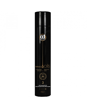 Constant Delight 5 Magic Oils - Лак для волос экстрасильной фиксации №3 без запаха 400 мл - hairs-russia.ru